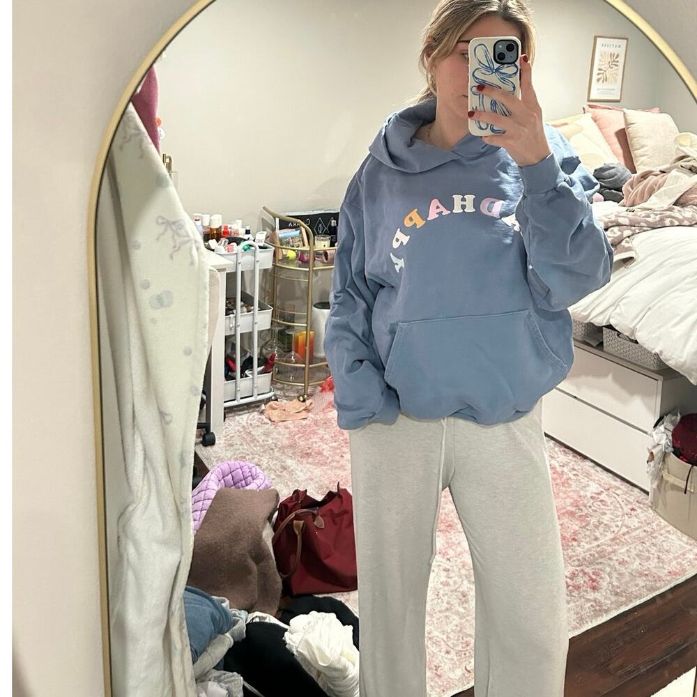 madhappy pastel letters hoodie